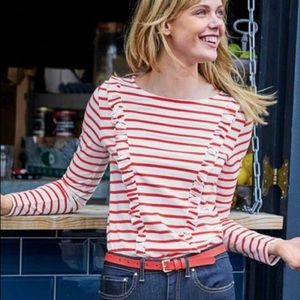 Boden Celeste Frilled Breton